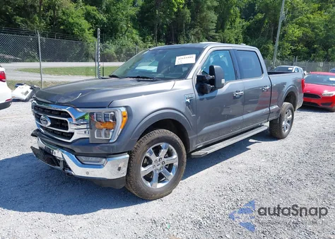 2022 Ford F-150 Xlt z USA, uszkodzony, nr VIN 1FTFW1E80NKD62001